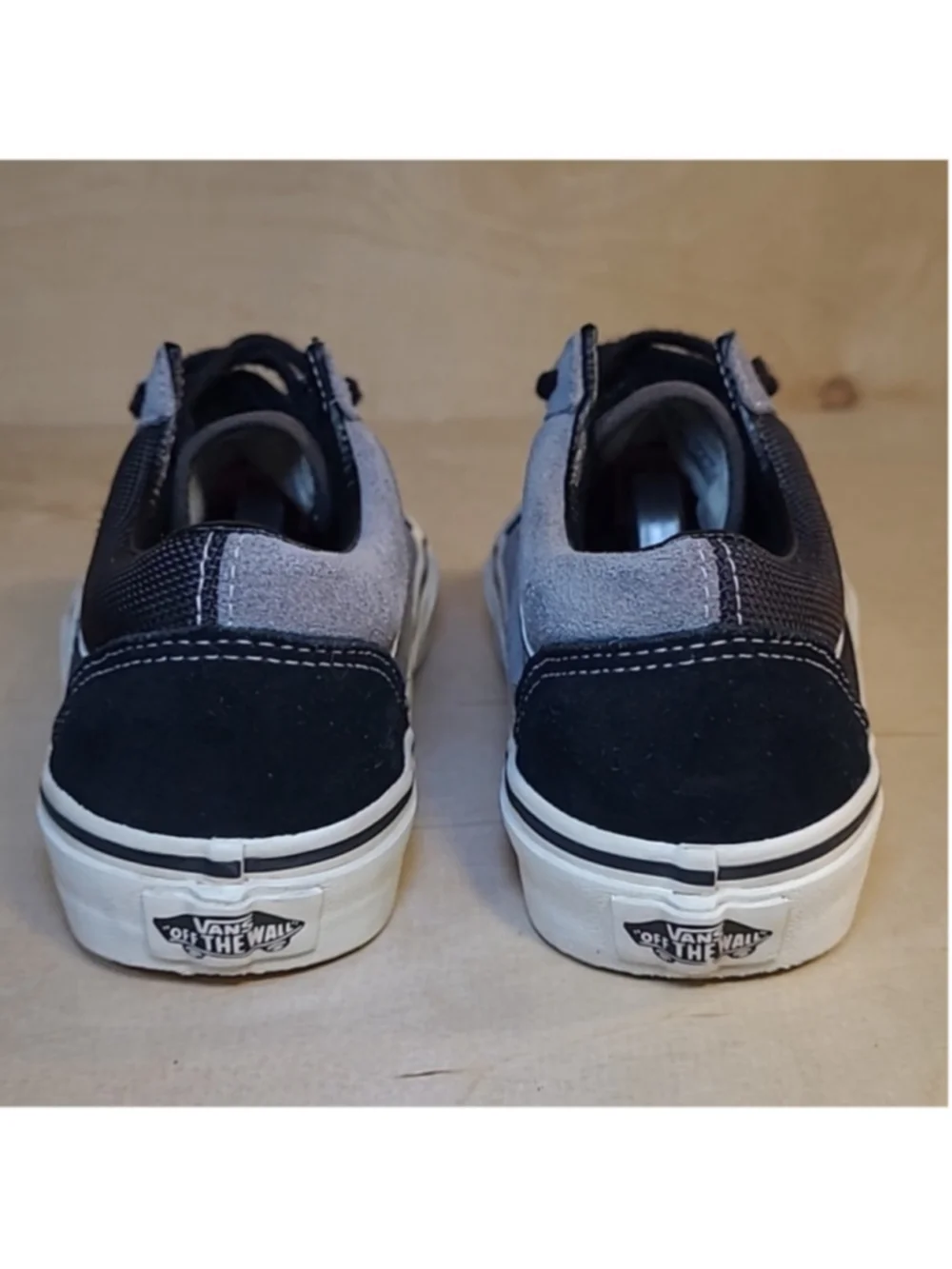 Vans Old Skool Low Tops Casual Skateboarding Shoes Unisex Black Gray 5 Men's